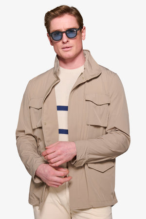 Taupe Relax Tech field jacket