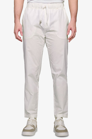 DNJ off white technical trousers