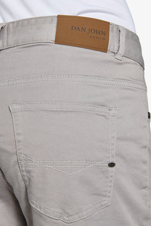 Gray stretch 5-pocket trousers