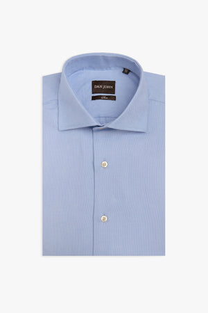 Light blue slim Oxford shirt