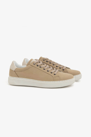 Sneakers scamosciata beige-Dan John