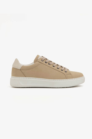 Sneakers scamosciata beige-Dan John