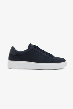 Sneakers scamosciata blu-Dan John