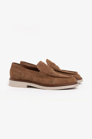 Cognac Penny loafers
