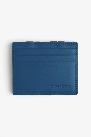 Indigo elasticated card holder