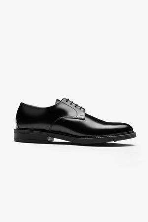 Zapato clásico derby negro