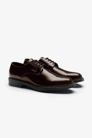 Brown classic Derby shoes