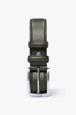 Army green casual belt