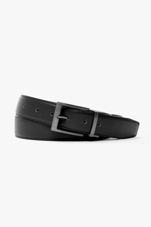 Classic double-sided belt in black/dark brown